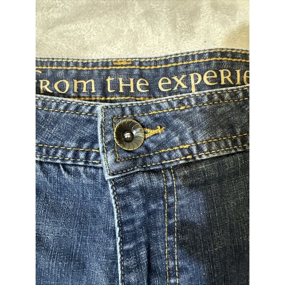 prAna Men’s Jeans 36x30L Blue Organic Cotton Stretch Denim Straight Fit - Picture 4 of 10